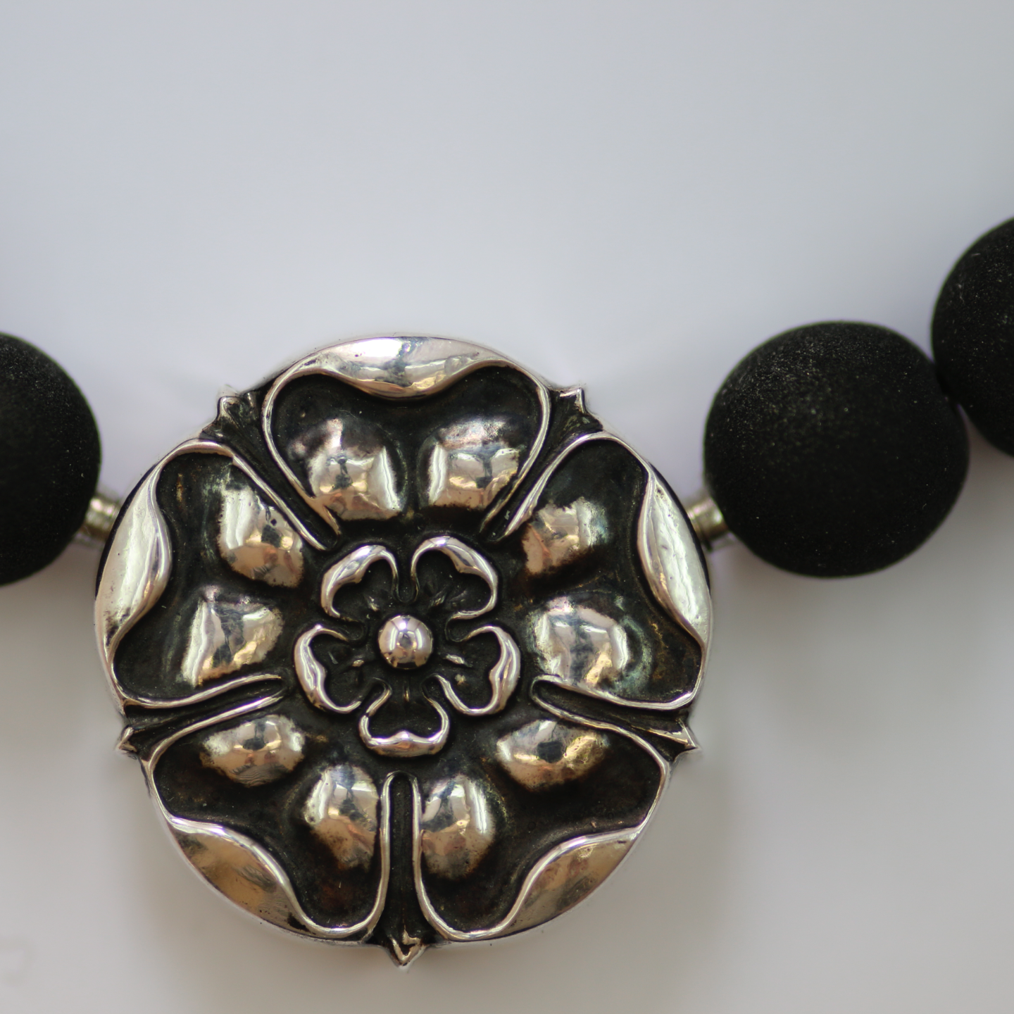  Systemverschluss Ethno Tudorrose Ag925 